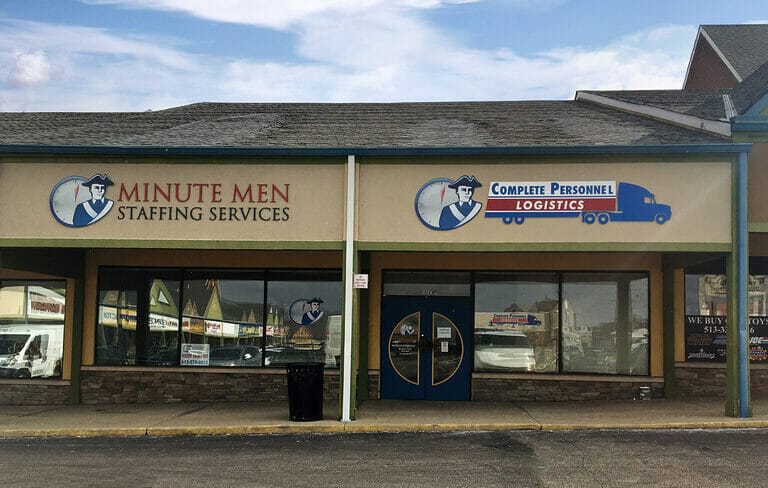Minutemen Staffing's Cincinnati, Ohio office
