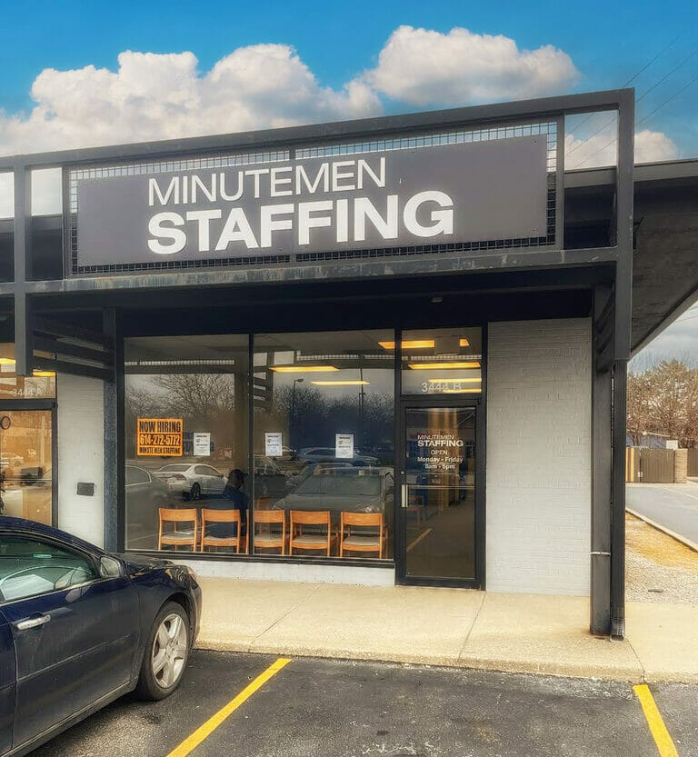 Minutemen Staffing's Columbus, Ohio branch office