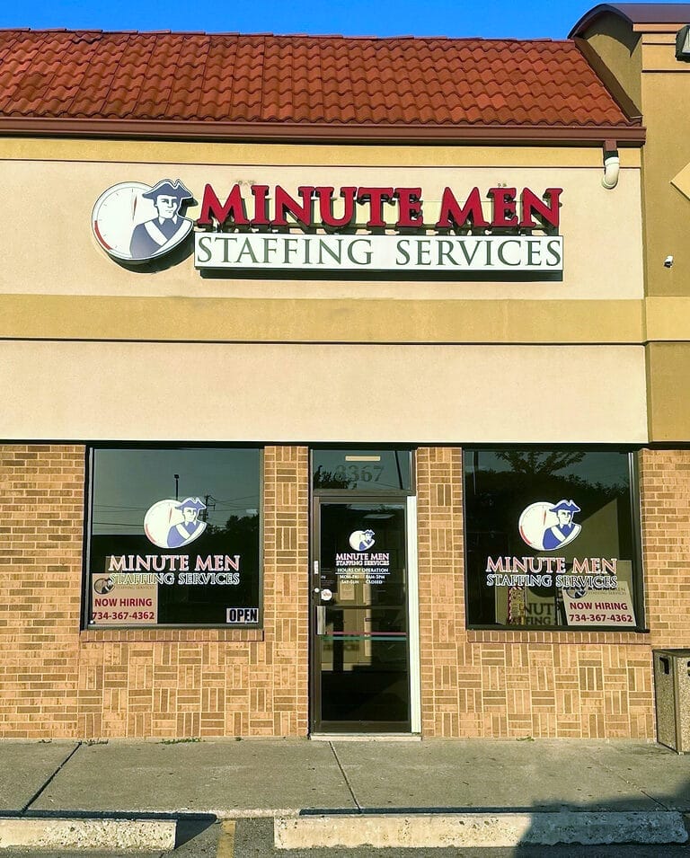 Minutemen Staffing's Westland, Michigan office